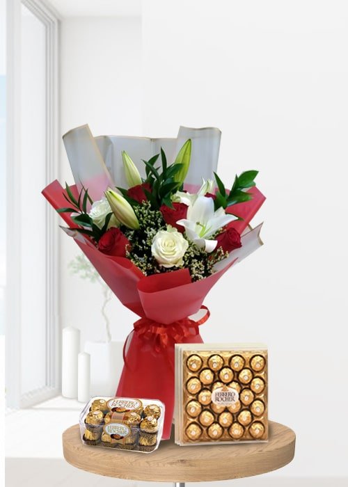 Romantic Wishes With Ferrero Rocher Chocolates