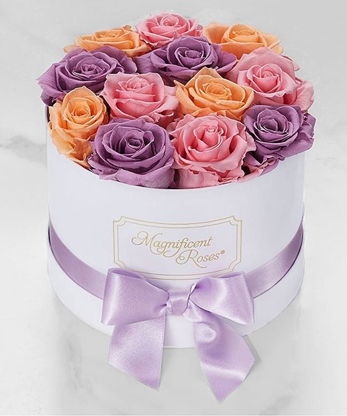 Adorable Mix Roses Flower Box
