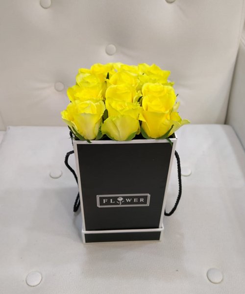 Yellow Sunshine Flower Box